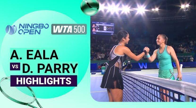 Alexandra Eala vs Diane Parry - Women's Singles Round of 32 | WTA 500: BNB Ningbo Open 2026
