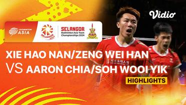 Men's Final: China vs Malaysia - Xie Hao Nan/Zeng Wei Han vs Aaron Chia/Soh Wooi Yik - Highlights | Badminton Asia Team Championship 2024