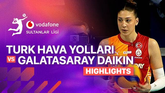 Turk Hava Yollari vs Galatasaray Daikin - Highlight | Turkish Women's Volleyball League 2025/26