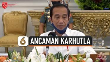 Jokowi Ingatkan Ancaman Karhutla di Tengah Pandemi Covid-19