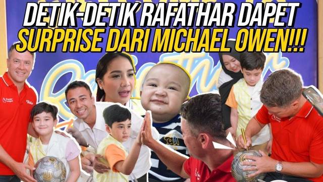 BEST ANAK SULTAN!! CUMA RAFATHAR YANG ULTAHNYA DI DATENGIN OWEN!! RAFFI NAGITA HAPPY