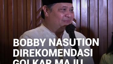 Airlangga Rekomendasikan Bobby Nasution Maju Pilgub Sumut