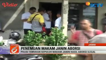 Polisi Bongkar Praktik Aborsi Ilegal di Kota Jambi, 10 Makam Janin Ditemukan - Liputan6 SCTV