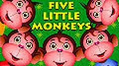 Lagu Anak Anak Five Little Monkeys