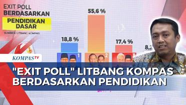 Exit Poll Litbang Kompas Ungkap Peta Suara Prabowo-Gibran di Tiap Tingkat Pendidikan