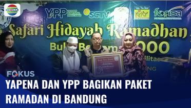 Yapena dan YPP Salurkan Bantuan RIbuan Paket Ramadan untuk Pesantren Nurul Huda | Fokus