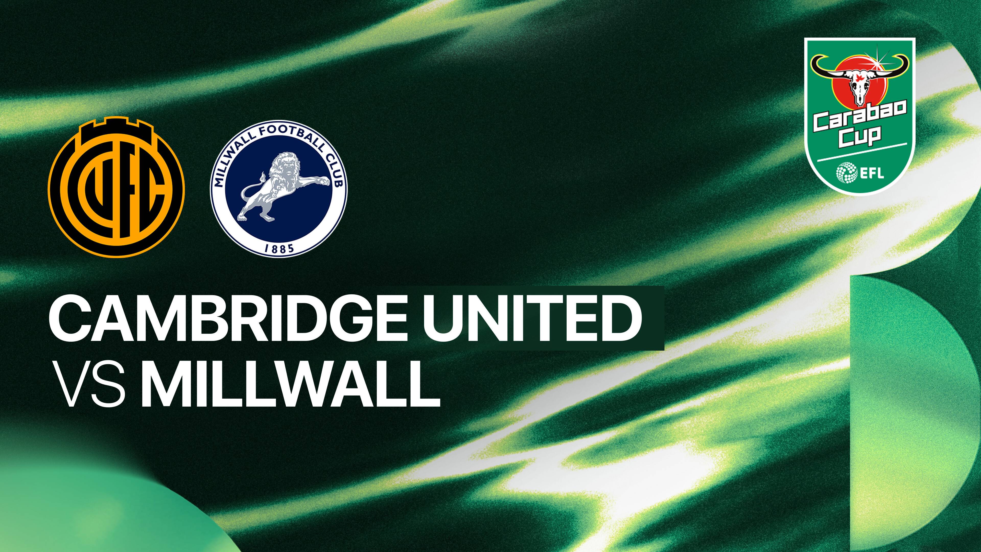 Cambridge United FC vs Millwall