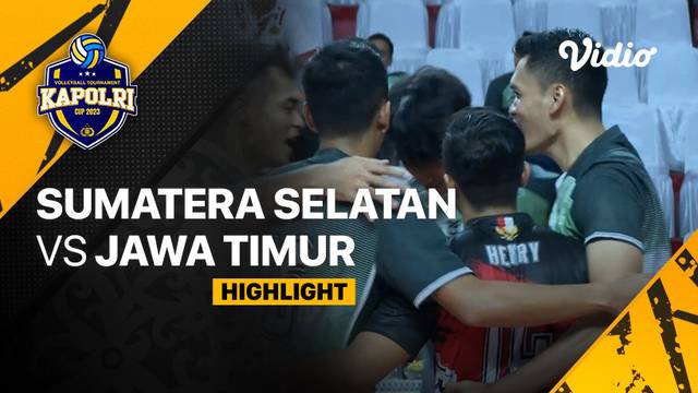 Highlights | Delapan Besar Putra: Sumatera Selatan vs Jawa Timur | Piala Kapolri 2023