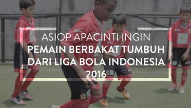 ASIOP Apacinti Ingin Pemain Berbakat Tumbuh dari Liga Bola Indonesia 2016
