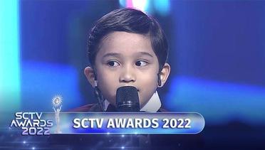 Lucu BGT Reaksinya Darren Ronaldy Jadi Aktor Anak Paling Ngetop | SCTV Awards