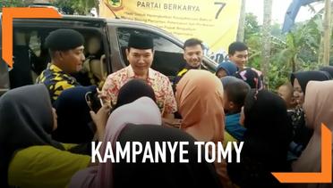 Tommy Soeharto Kunjungi Petani Sayur Sukabumi