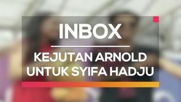 Kejutan Arnold Untuk Syifa Hadju (Live on Inbox)