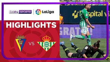 Match Highlights | Cadiz 1 vs 2 Real Betis | LaLiga Santander 2021/2022
