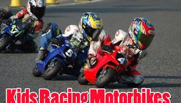 Kids Racing Motorbike