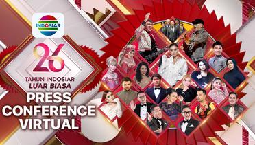 Press Conference Virtual Konser Raya 26 Tahun Indosiar Luar Biasa