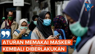 Kasus Covid-19 di Indonesia Meningkat, PB IDI Himbau Kembali Pakai Masker