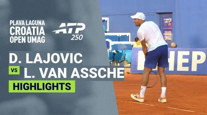 Dusan Lajovic vs Luca van Assche - Round 1 | ATP 250: Plava Laguna Croatia Open Umag 2026