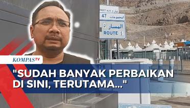 Menag Yaqut Cholil Qoumas Tinjau Fasilitas Tenda Jelang Puncak Haji di Mina