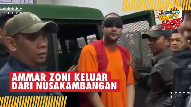 Ammar Zoni Akhirnya Keluar Dari Nusakambangan, Dipindahkan ke Lapas Narkotika Jakarta