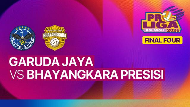 Final Four Putra: Jakarta Garuda Jaya vs Jakarta Bhayangkara Presisi - Full Match | Proliga 2026