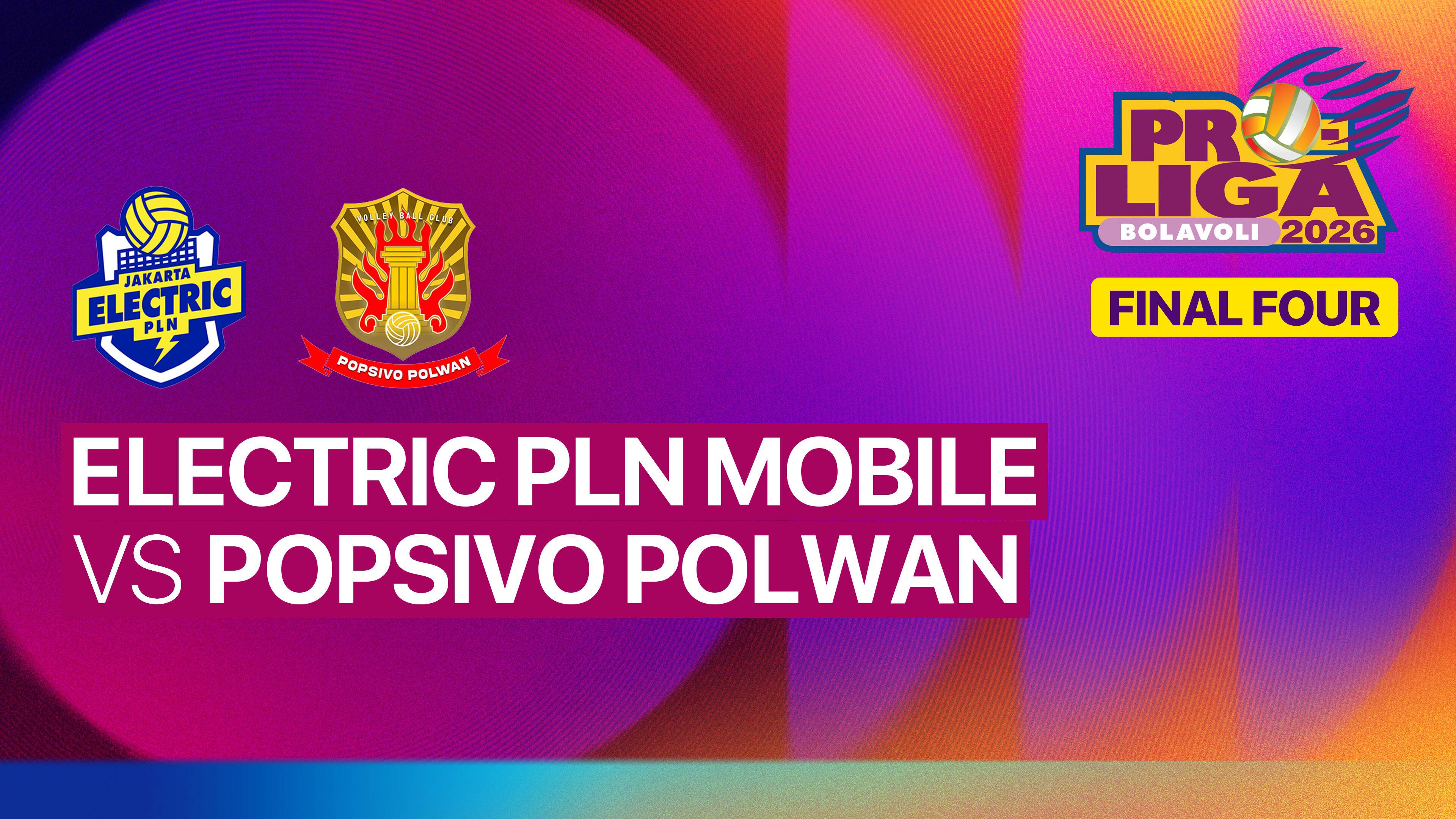 Jakarta Electric PLN vs Popsivo Polwan