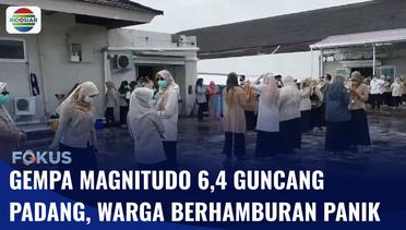 Gempa Magnitudo 6,4 Guncang Kota Padang, Warga Panik | Fokus