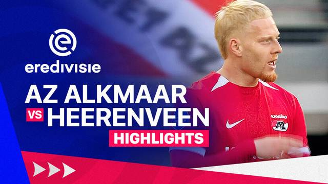 AZ Alkmaar vs Heerenveen - Highlights | Eredivisie 24/25