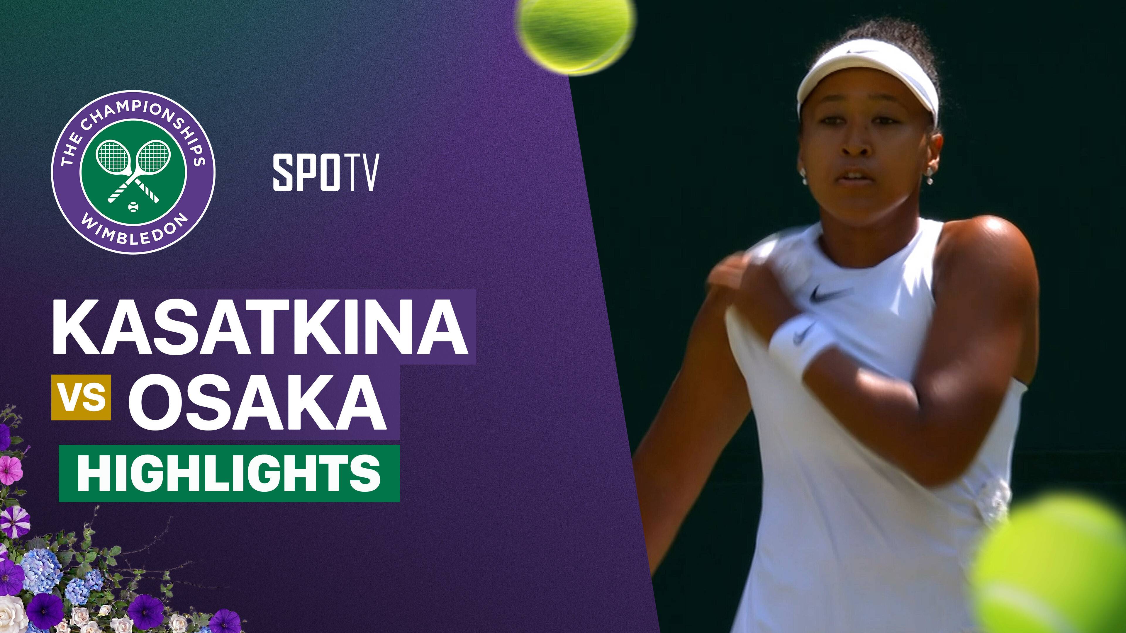 Daria Kasatkina vs Naomi Osaka - Ladies' Singles Third Round | Wimbledon 2026