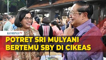 Potret Sri Mulyani Kumpul Bareng SBY Hadiri Halalbihalal Kabinet Indonesia Bersatu
