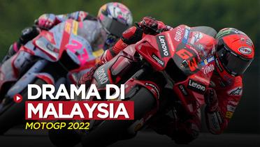 Drama di MotoGP Malaysia, Pecco Bagnaia Juara