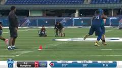 D.J. Humphries' 2015 NFL Scouting Combine workout 
