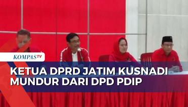Diperiksa KPK, Ketua DPRD Jatim Kusnadi Mundur dari DPD PDIP Jatim