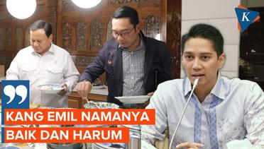 Gerindra Bongkar Isi Pertemuan Prabowo - Ridwan Kamil
