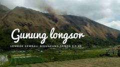 Gunung Longsor, Lombok Kembali Diguncang Gempa 7.0 SR