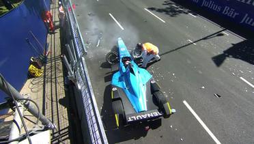 Kecelakaan Hebat Sébastien Buemi di Formula E Montreal