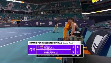Quarter Final: Jessica Pegula vs Anastasia Potapova - Highlights | WTA Miami Open 2023