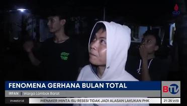 Warga Semarang dan Lombok Barat Antusias Melihat Fenomena Gerhana Bulan Total