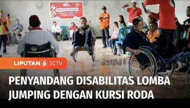 Meriahkan HUT RI, Penyandang Disabilitas Gelar Konvoi Sepeda Motor & Lomba Ketangkasan | Liputan 6
