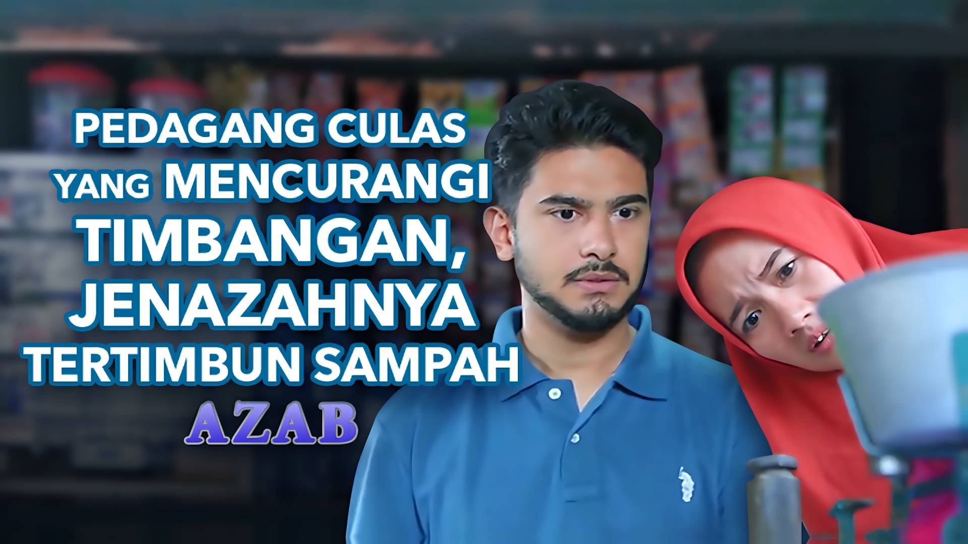 Pedagang Culas yang Mencurangi Timbangan, Jenazahnya Tertimbun Sampah