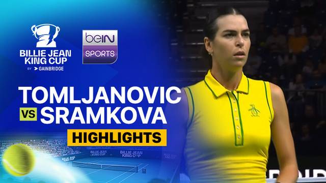 Ajla Tomljanovic (Australia) vs Rebecca Sramkova (Slovakia) - Highlights | Billie Jean King Cup 2024