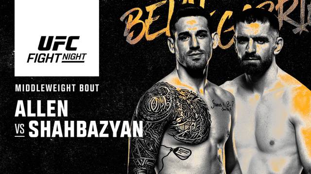 Brendan Allen vs Edmen Shahbazyan - Full Match | UFC 2026