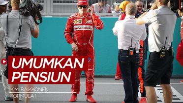 Kimi Raikkonen Akui Tidak Ada Penyesalan Meninggalkan Formula 1