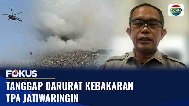 Tanggap Darurat Kebakaran TPA Jatiwaringin | Fokus