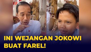 Jokowi Nyanyi Bareng Farel, Beri Wejangan Saat Gladi Bersih HUT ke-77 RI