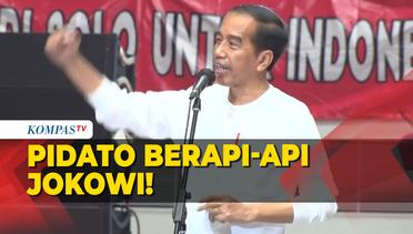 [FULL] Pidato Berapi-api Jokowi di Acara Musra Relawan!