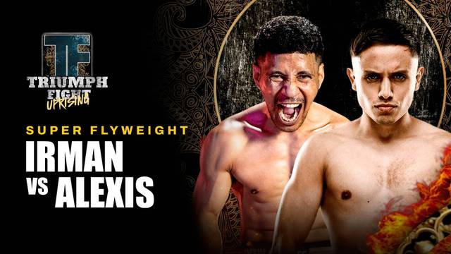 Irman Teapon vs Alexis Cruz - Full Match | Triumph Fight Uprising