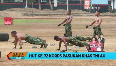 Meriah, HUT Ke-72 Korps Pasukan Khas TNI AU