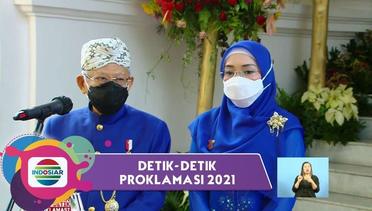 Menuju Perayaan Kemerdekaan!! Dialog Singkat Wakil Presiden Republik Indonesia Beserta Sang Istri!!! | Peringatan Detik-Detik Proklamasi 2021