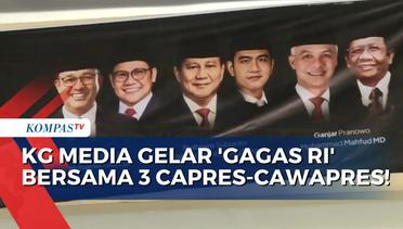 Adu Gagasan 3 Capres-Cawapres, KG Media Gelar 'Gagas RI' dan Undang BEM Se-Jawa Timur!