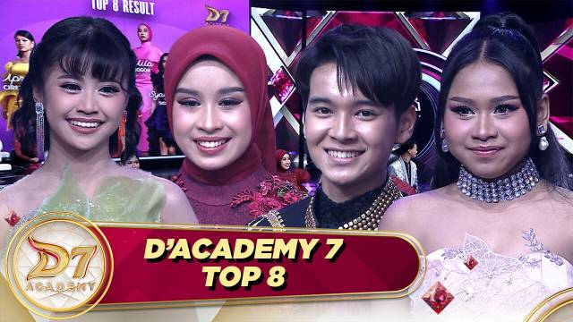D'Academy 7 - Top 8 Result Malam Kedua